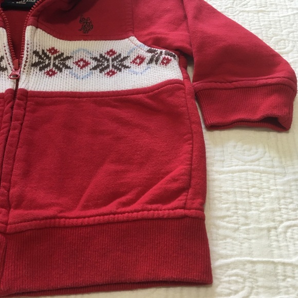 6-9m (4/$20) US Polo Assn. Hoodie - Picture 7 of 8
